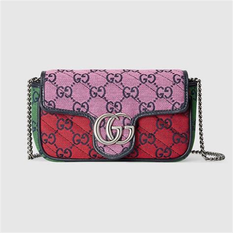 gucci multicolor bag mini|gucci mini bags for women.